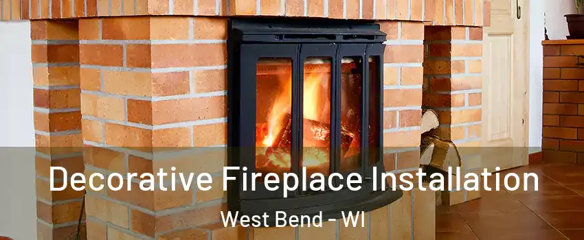  Decorative Fireplace Installation West Bend - WI