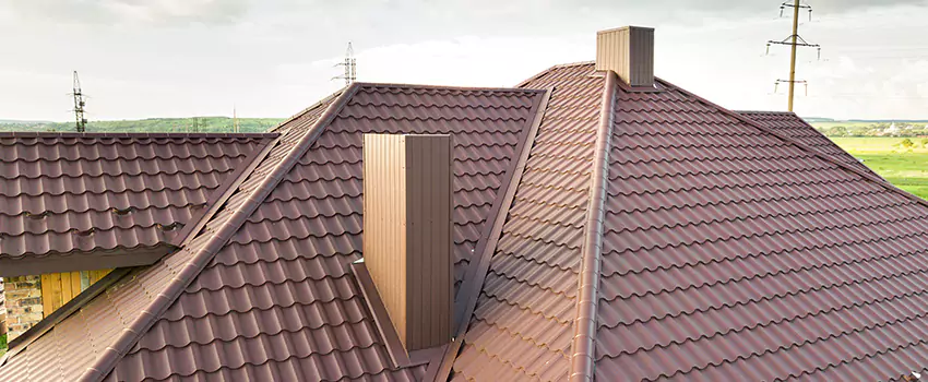 Residential Chimney Flashing Restoration in West Bend, WI