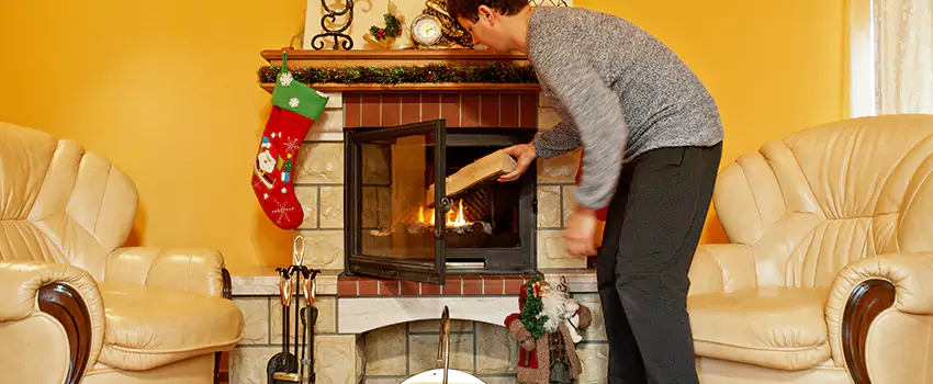 Gas to Wood-Burning Fireplace Conversion Services in West Bend, Wisconsin