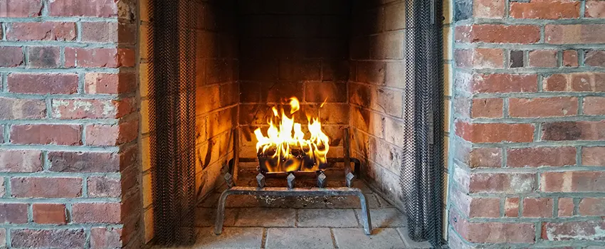 Repairing Damaged Fireplace Tiles in West Bend, Wisconsin