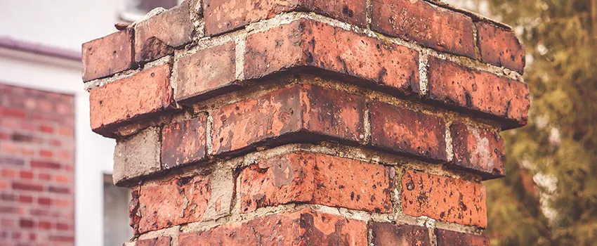 Cracked Chimney Bricks Repair Cost in West Bend, Wisconsin