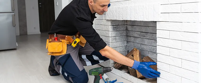 Fireplace Damaged Damper Frame Repair Services in West Bend, Wisconsin